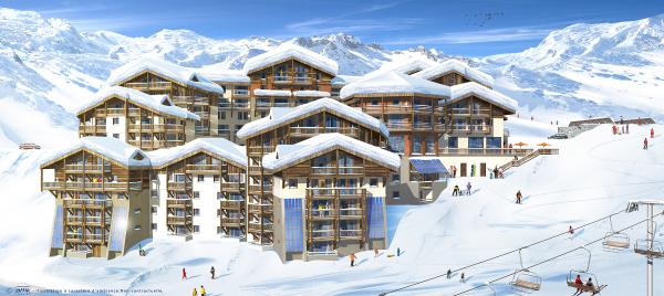 Le hameau du Kashmer, Val Thorens