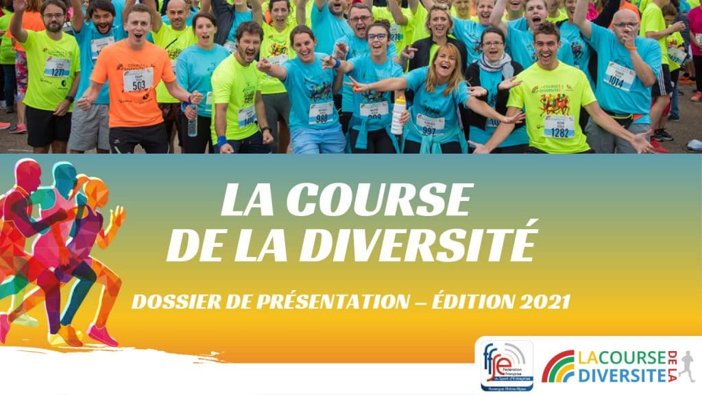 L’édition 2021 de la Course de la Diversité est lancée – RDV le 24/09/2021 [Ligue AURA de la FFSE]