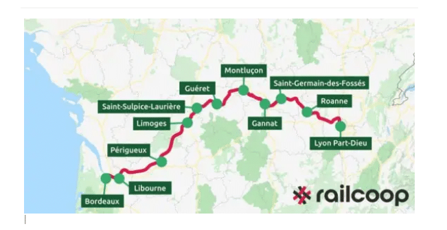 Railccop veut lever 1 million d’euros pour relancer la ligne ferroviaire Lyon-Bordeaux
