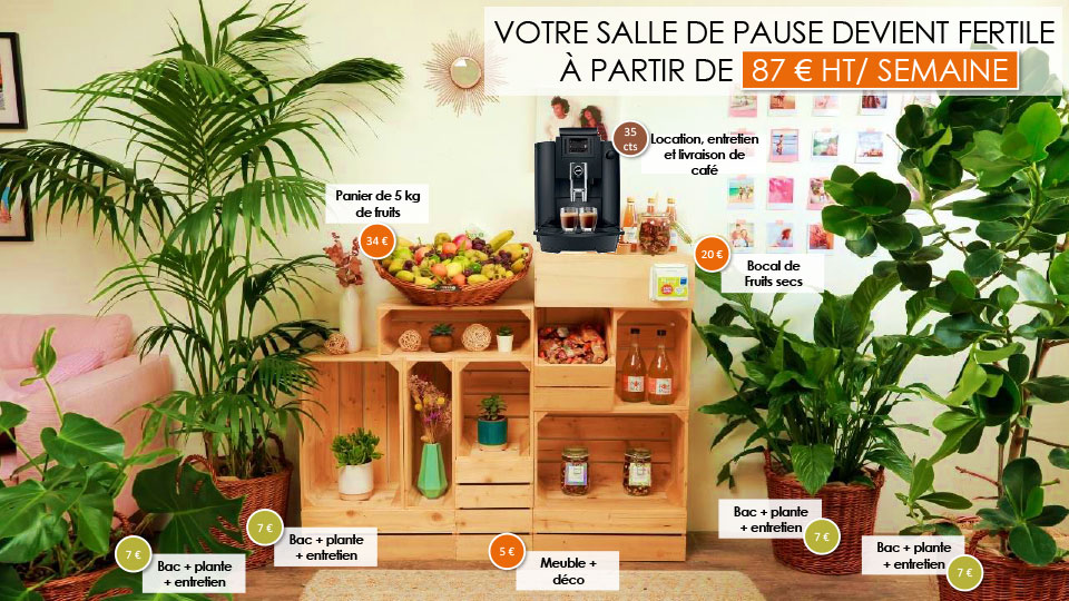 Réformez votre salle de pause : choisissez une salle de pause fertile !