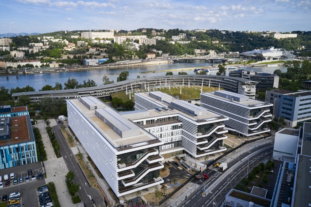 ENGIE regroupe ses services de la Métropole lyonnaise sur 22 000 m² , au sein du nouvel ensemble  de bureaux “Urban Garden” à Lyon-Gerland