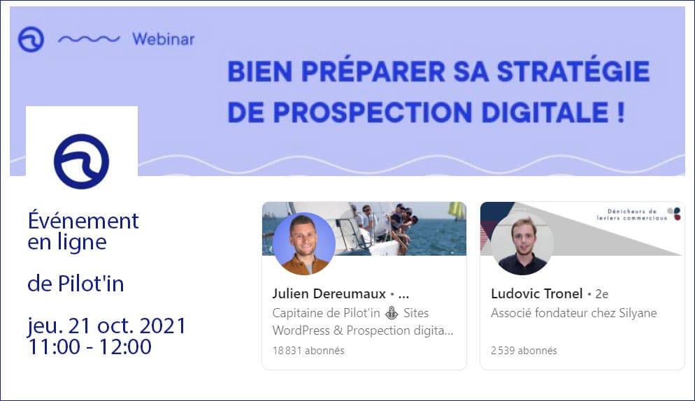 Bien préparer sa prospection digitale : étapes & outils [Webinar]