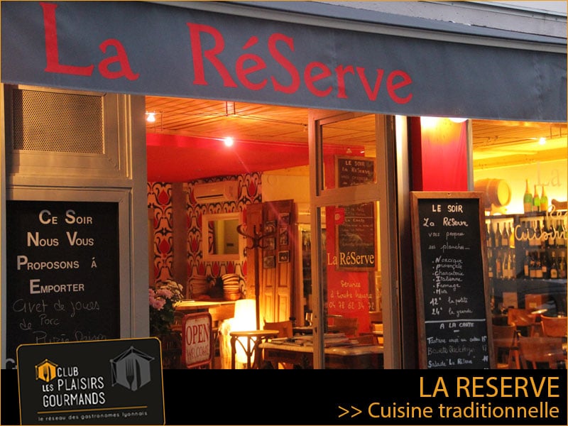 Mercredi 15 Décembre : 70ème Soirée Network au restaurant LA RESERVE [Club Les Plaisirs Gourmands]