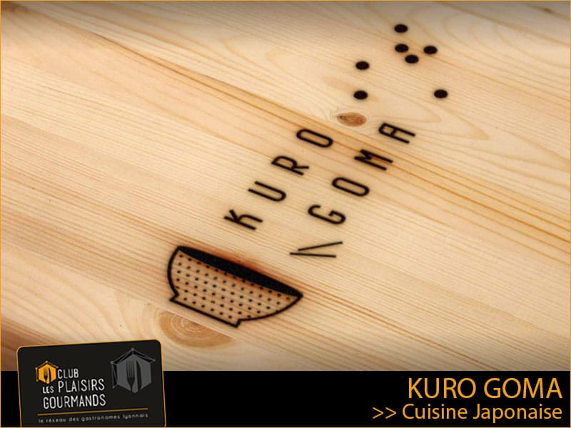Jeudi 13 Janvier : 32ème déjeuner du Club au restaurant KURO GOMA [Club Les Plaisirs Gourmands]
