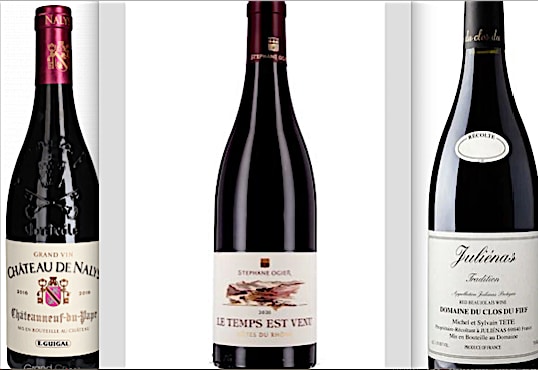 La maison Guigal, Stéphane Ogier et les Frères Tête dans le Top 100 des meilleurs vins du monde