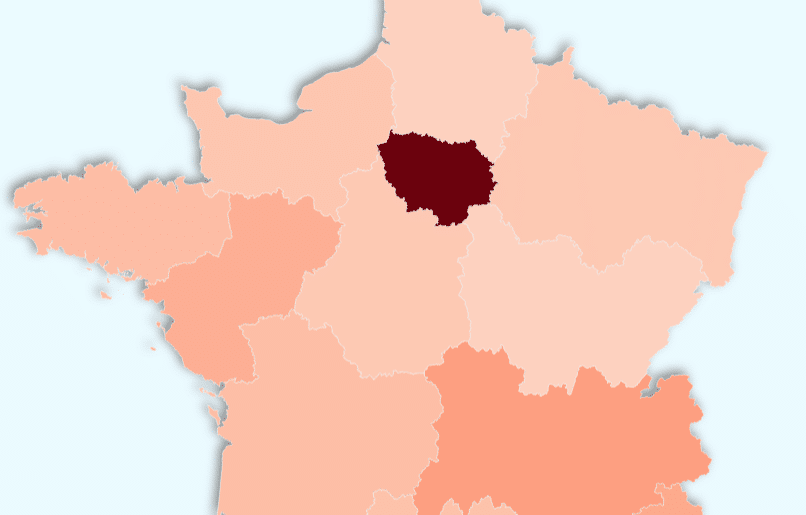 Auvergne-Rhône-Alpes sur la 2ème marche du podium : à l’orée du 2ème quinquennat d’Emmanuel Macron, l’écart entre les régions se creuse