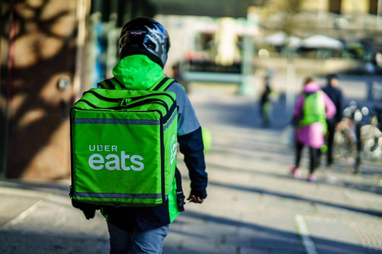 Uber eats the delivery sector