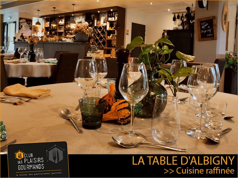 Jeudi 7 juillet 2022 : 39ème Déjeuner du Club La Table D’Albigny [Club Les Plaisirs Gourmands]