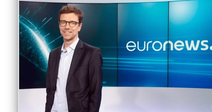 Ancien directeur de LCI (Groupe TF1),  Guillaume Dubois rejoint Euronews à Lyon