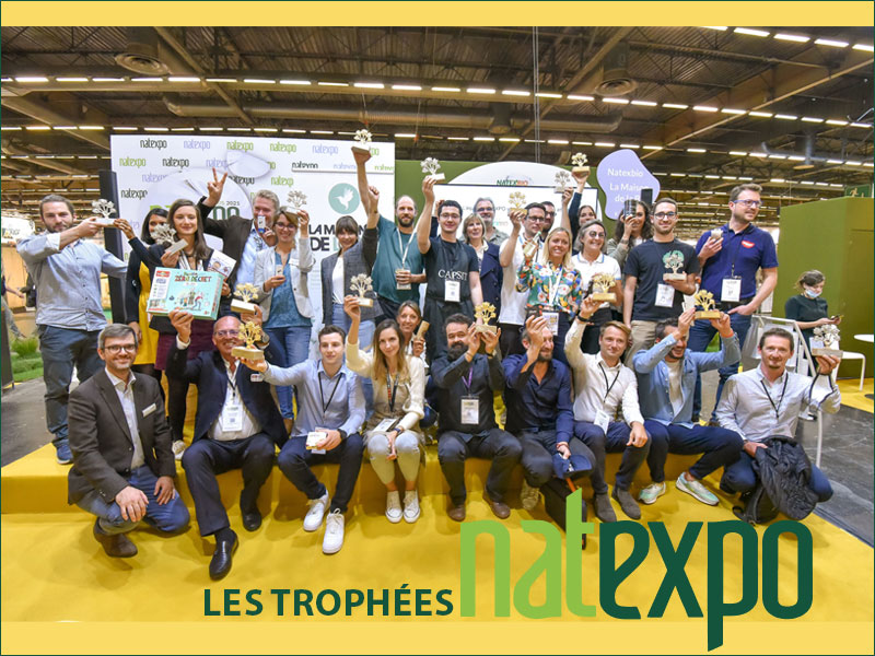 Salon NATEXPO Lyon : les trophées des meilleures innovations bio de l’année 2022