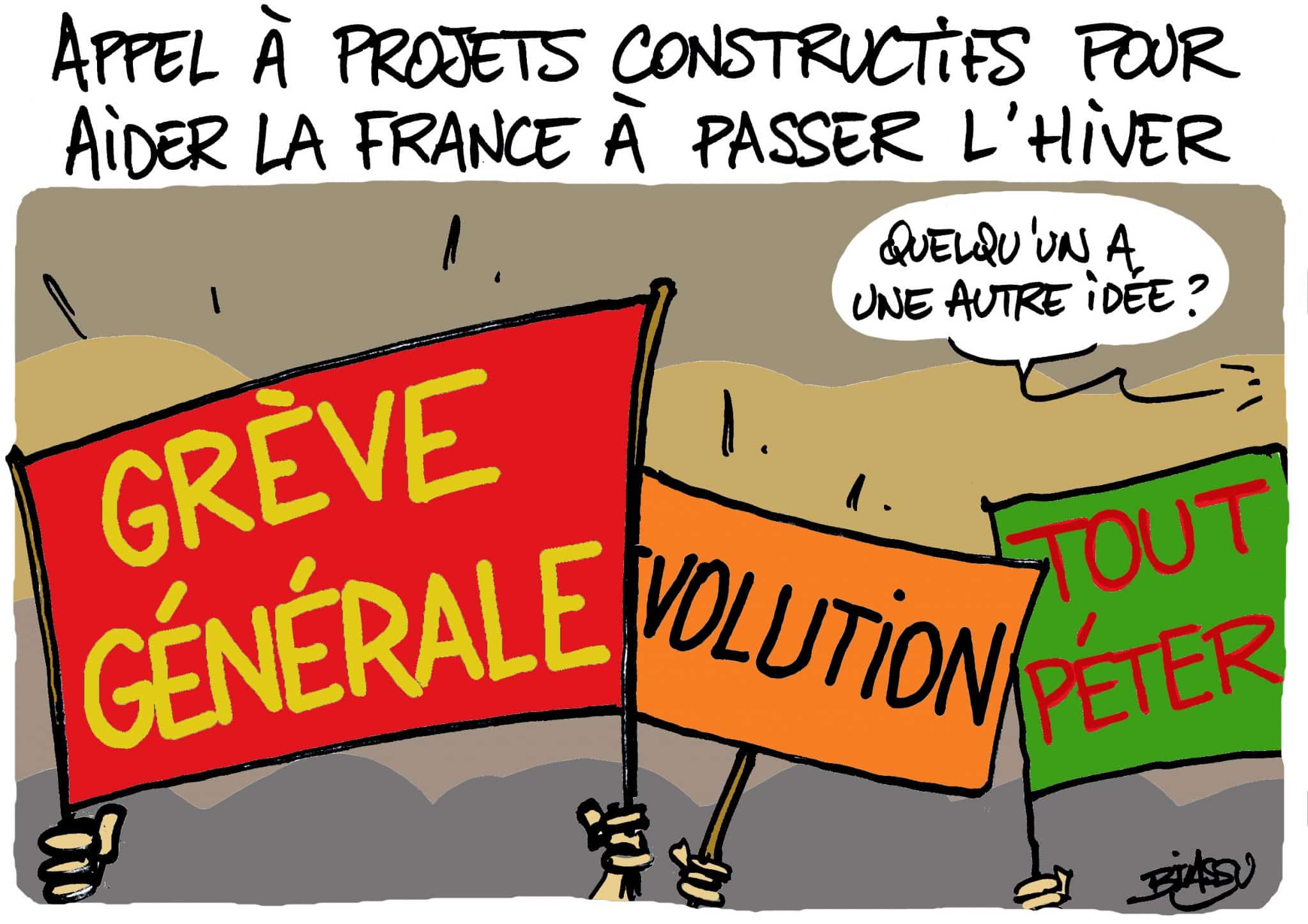 Révolution ! - dessin de presse Newsletter #578