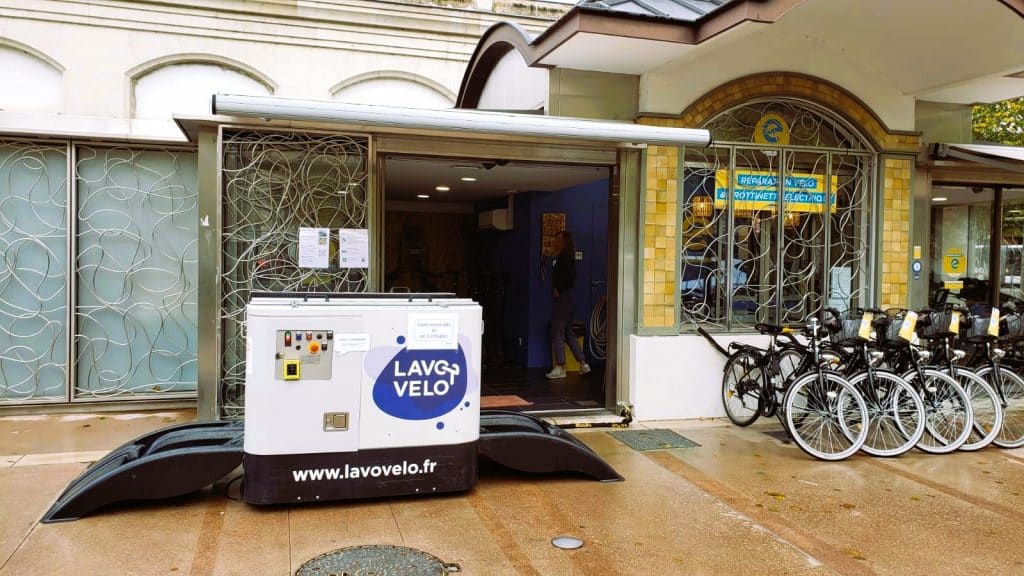 Première station de lavage pour vélos : Lavovélo, solution de lavage innovante et écologique