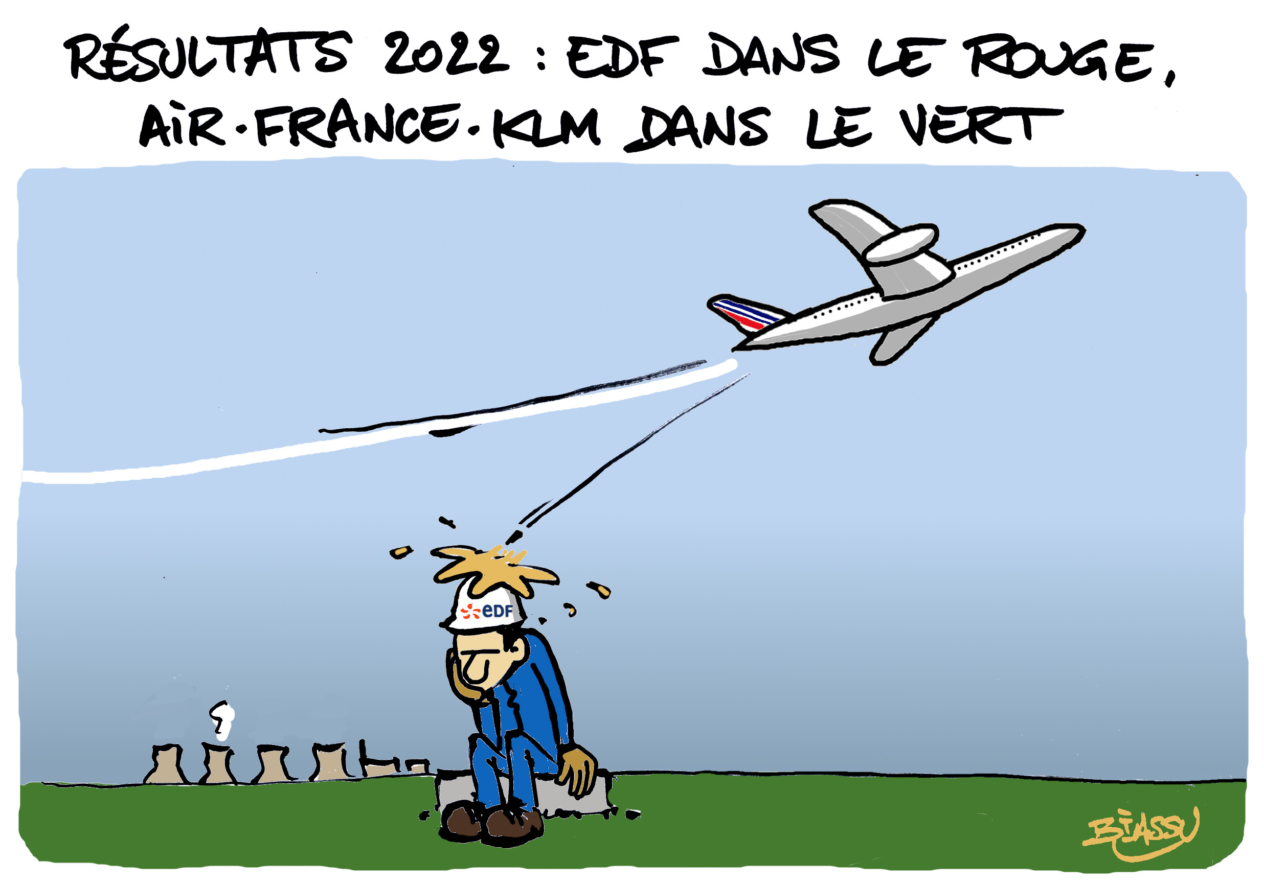 Des hauts et des bas Le dessin de presse Hebdo Eco