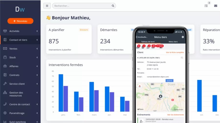 Service technique : comment le logiciel de gestion d’intervention Divalto weavy peut-il vous servir ?