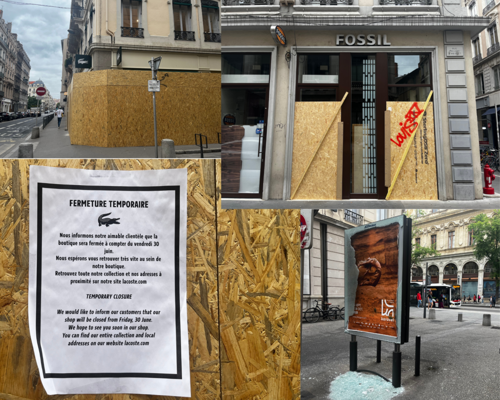 Violences urbaines à Lyon