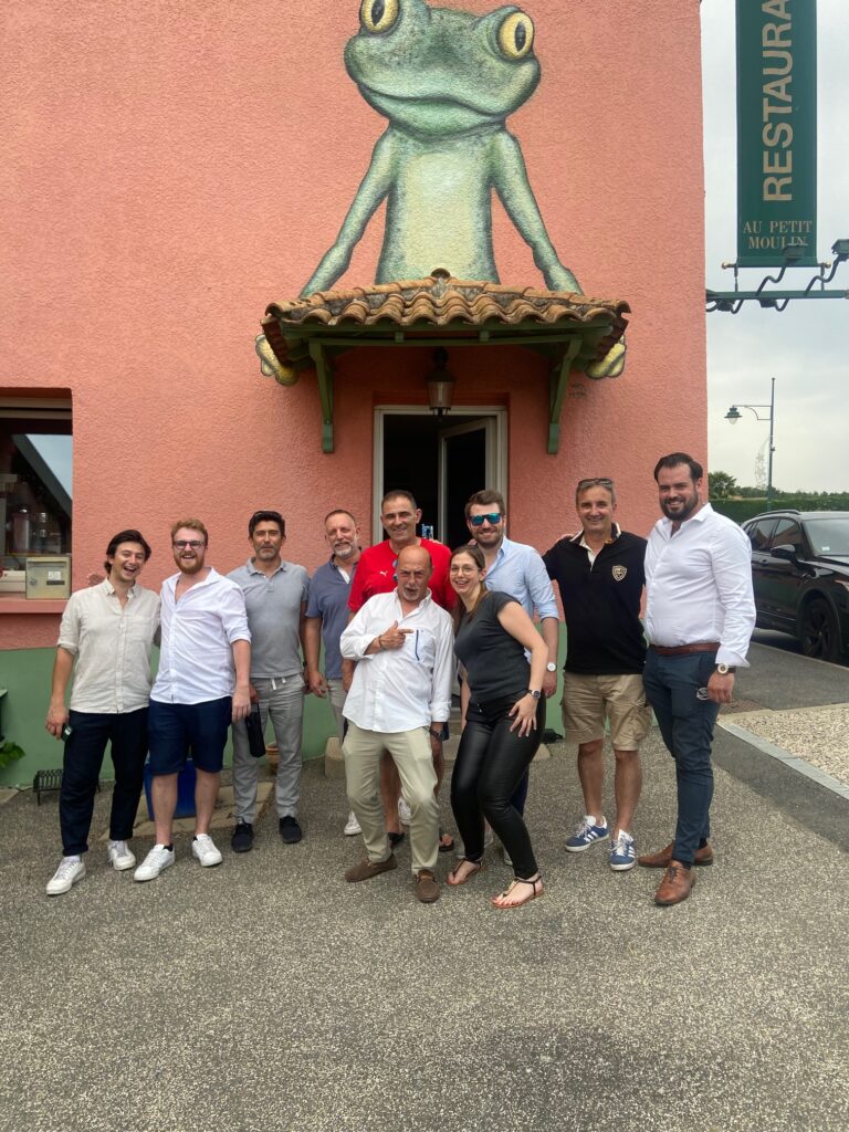 Les convives du 52ème déjeuner du club + pétanque au restaurant le Petit Moulin [Club Les Plaisirs Gourmands]