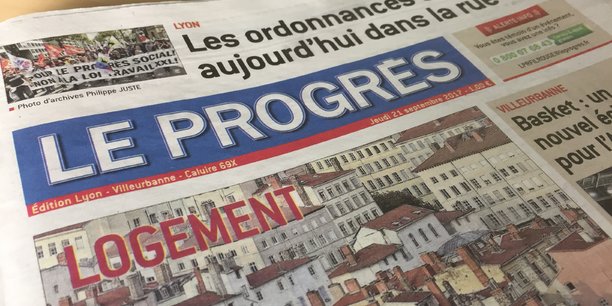 Presse régionale – Le Progrès recapitalisé à hauteur de 20 millions d’euros