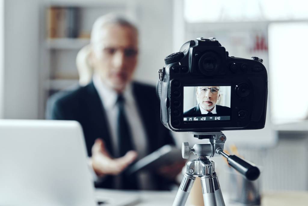 tournage d'une vidéo corporate