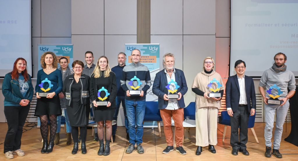 Sept PME de la Région lauréates des 1ers Trophées des Entreprises Responsables de l’Université Catholique de Lyon