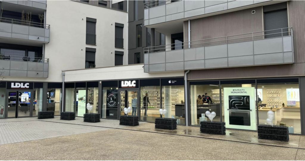 LDLC ouvre sa 10ème boutique en forme  de retour aux sources : à Champagne-au-Mont-d’Or
