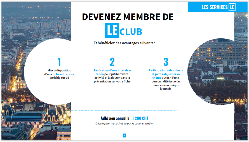 LE Club by Lyon-Entreprises