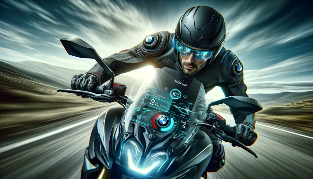 lunettes connectées bmw moto