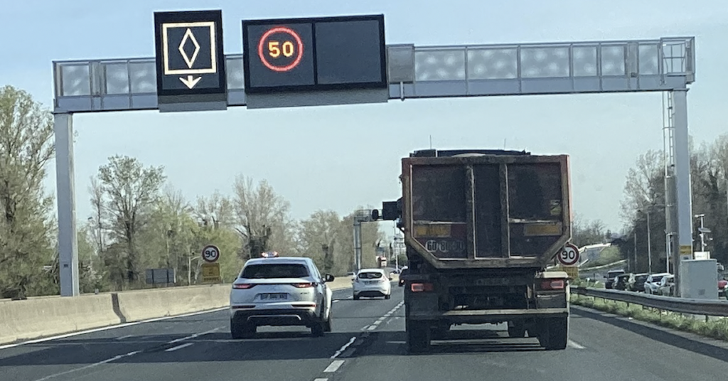 Autoroute A 7 entre Vienne et Lyon  : les 50 km/h abandonnés en mai pour 70 km/h ? Possible…