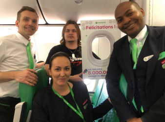 Transavia France : 5 millions de passagers au départ de Lyon