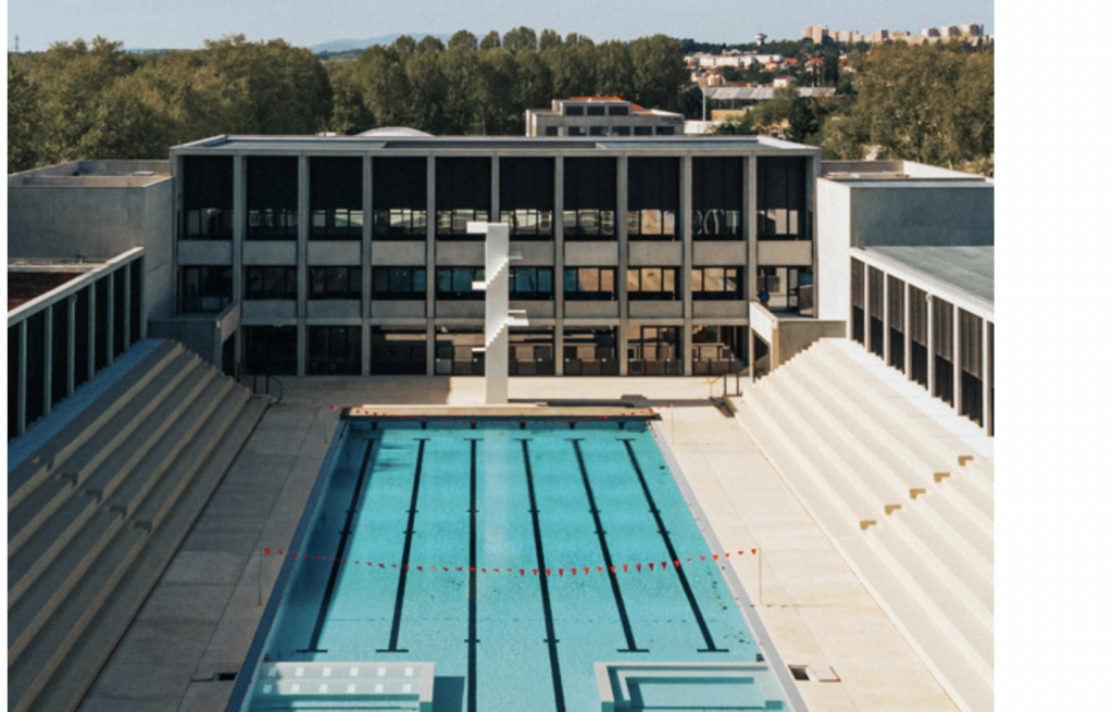 GL events et le LOU Rugby réhabilitent la piscine classée de Gerland qui sera ouverte fin juin au grand public