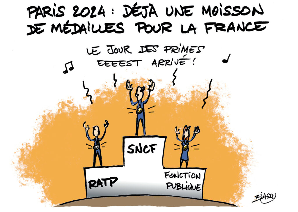 Par ici les médailles !