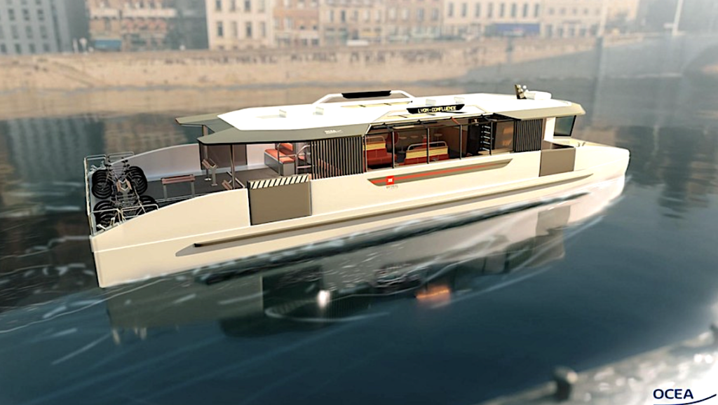 L’arrivée des navettes fluviales baptisées Navigône sur le Rhône et la Saône annoncées pour l’été 2025