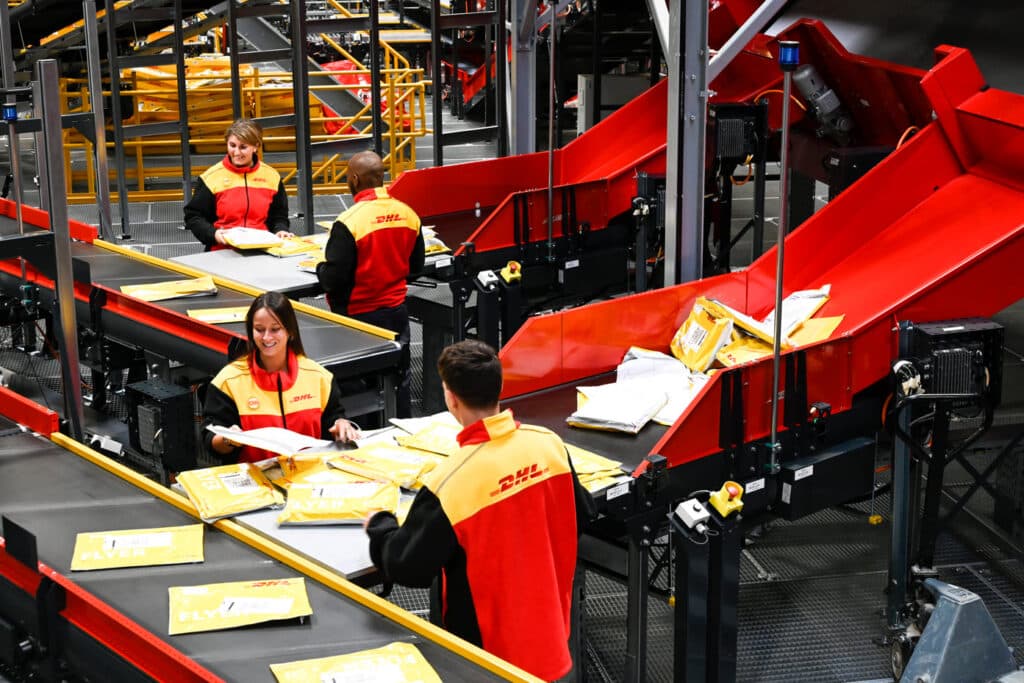 lyon entreprise DHL inauguration