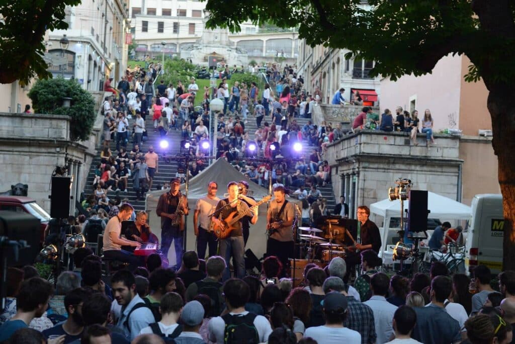 lyon entreprises fête de la musique mesures