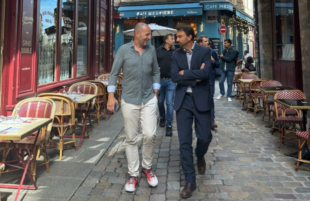 Grégory Doucet, Thierry Fontaine et Jean David Perthuis