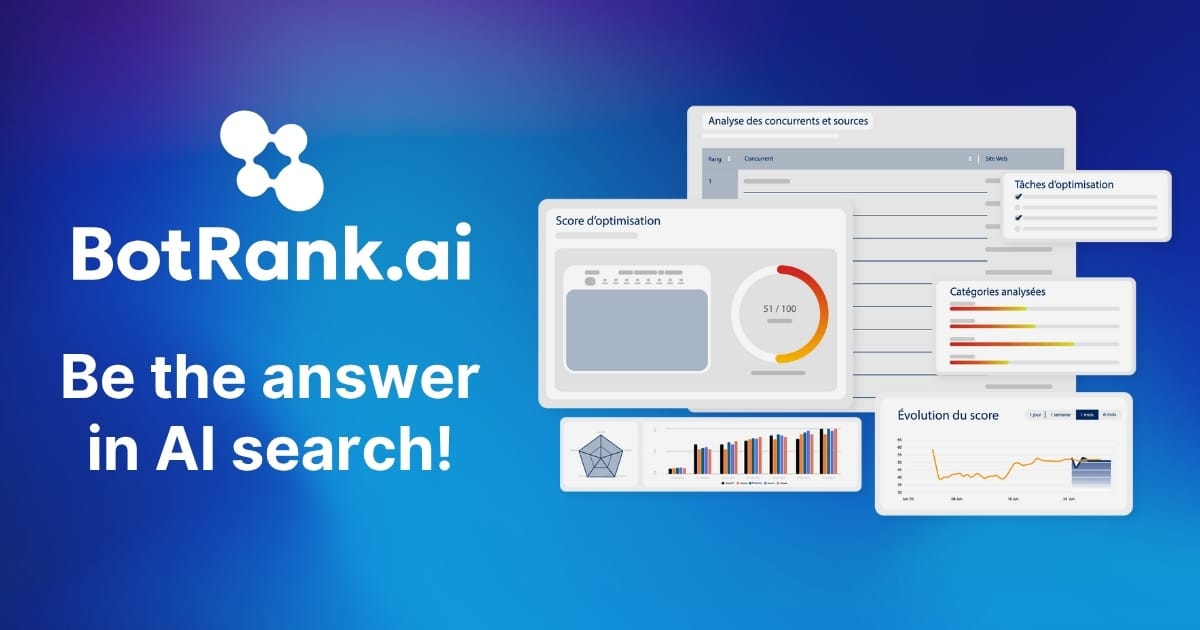 BotRank.ai : la startup lyonnaise qui redéfinit le référencement à l’ère de l’intelligence artificielle