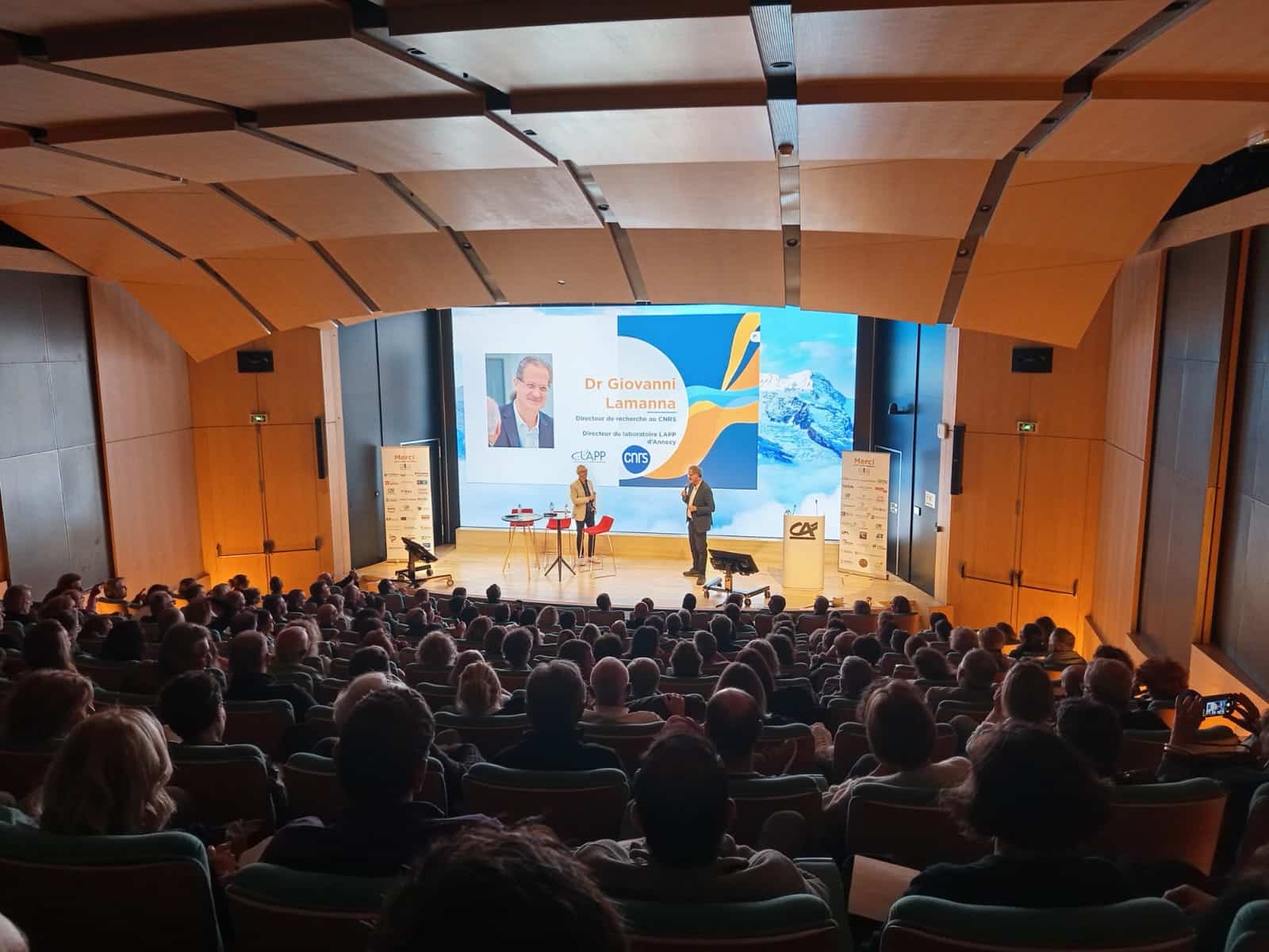 Giovanni Lammana, Directeur de recherche au CNRS et Directeur du laboratoire LAPP d’Annecy