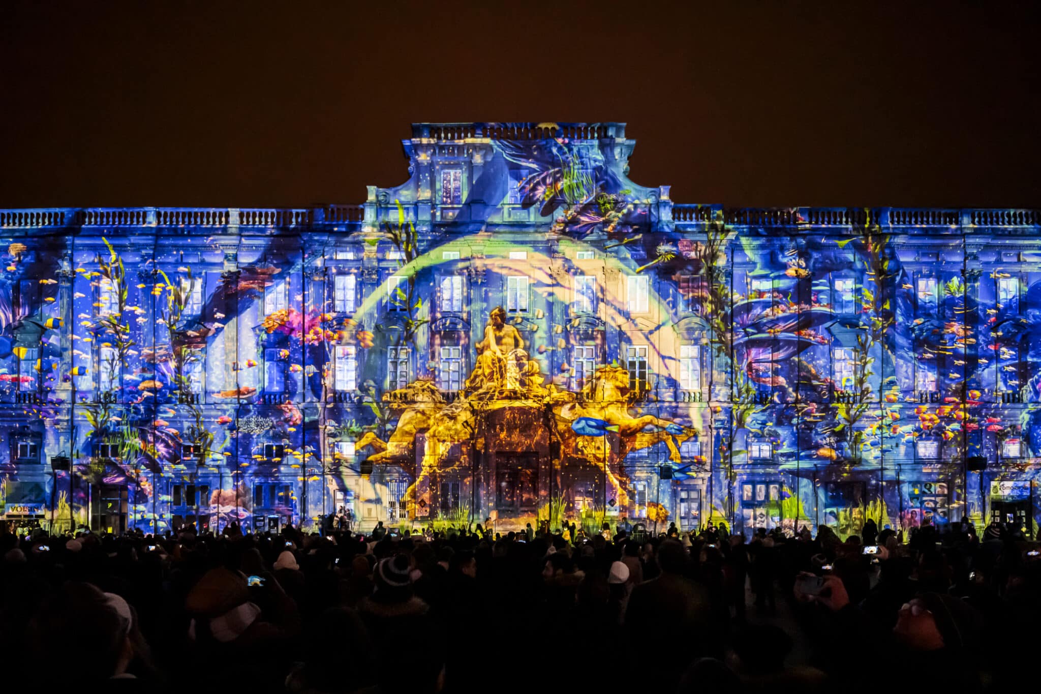 Place des Terreaux lyon entreprises fête des lumières