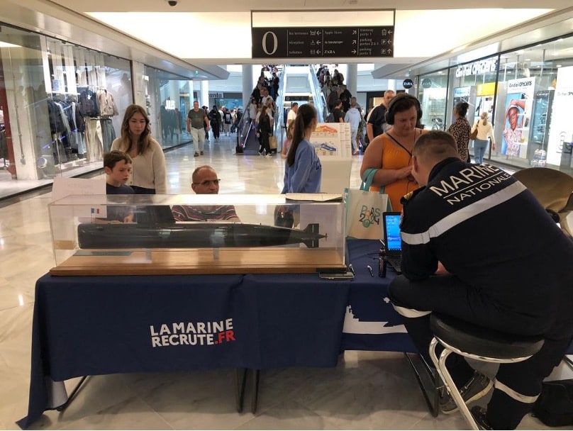 Recrutement : les armées investissent Westfield La Part-Dieu