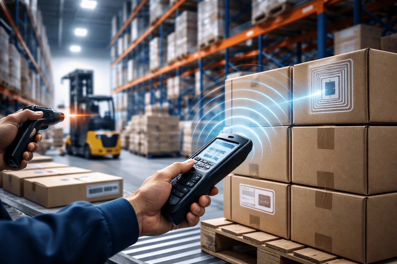 RFID ou code-barres : quelle technologie pour votre entrepôt ?