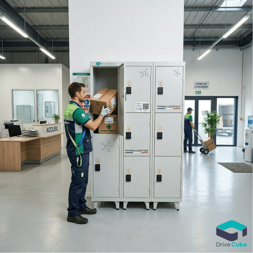 Drive Cube lance des casiers pour sécuriser les livraisons en entreprise