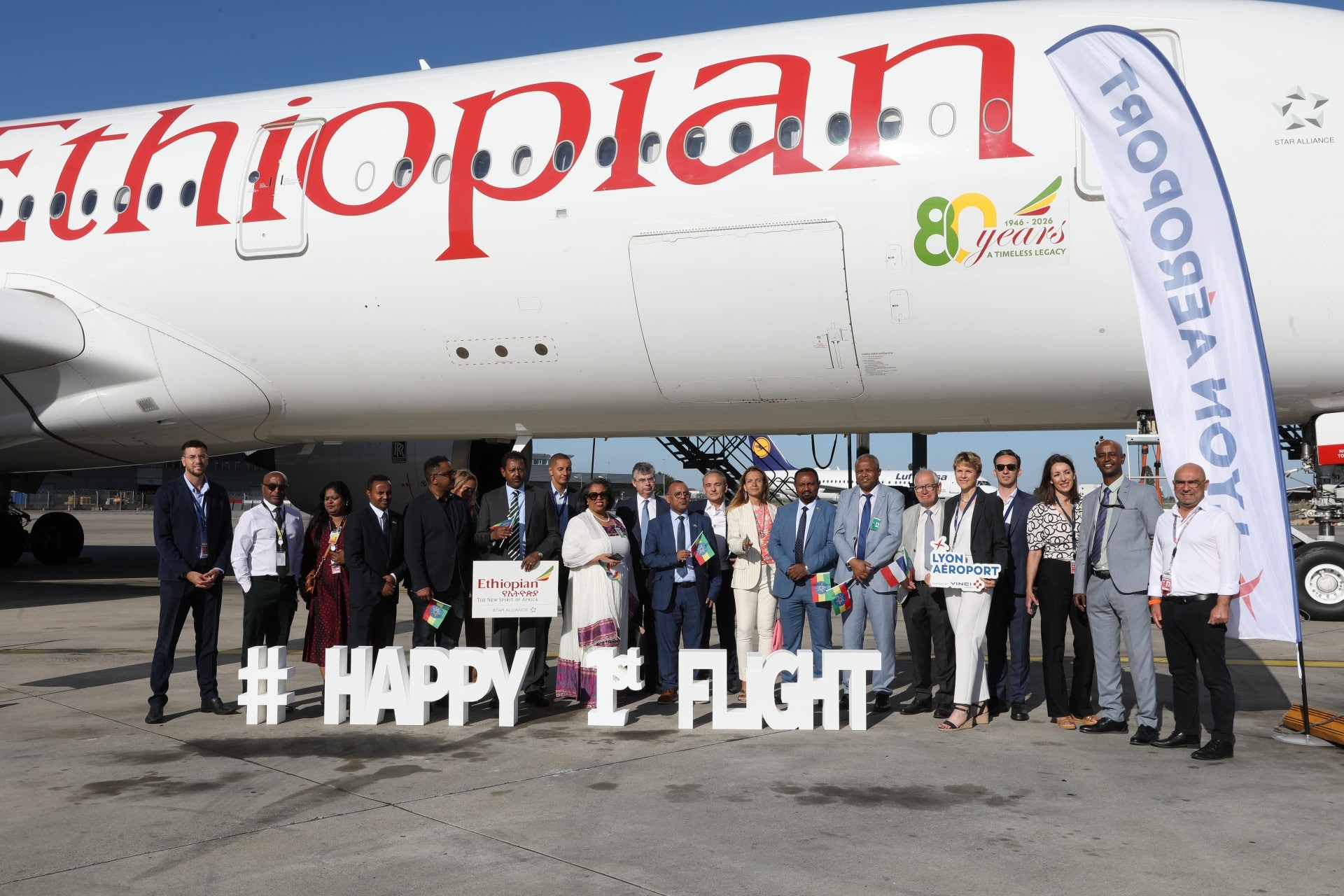 Ethiopian Airlines ouvre une liaison entre Lyon et Addis-Abeba