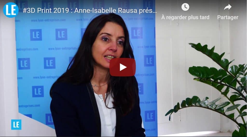 3D Print 2019 : Anne-Isabelle Rausa d’IDICE, présente le Salon