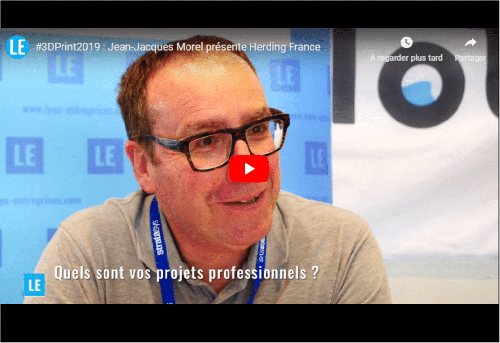 3D PRINT 2019 : Jean-Jacques Morel présente Herding France