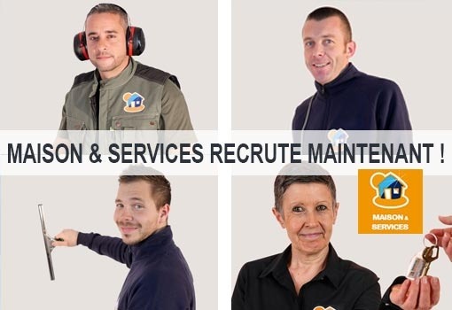 9 offres d’emploi actuellement sur le 69 ! Maison & Services recrute !