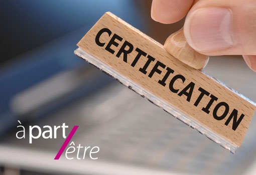 A Part Etre renouvelle sa certification au RNCP ‘conseil en communication et image’