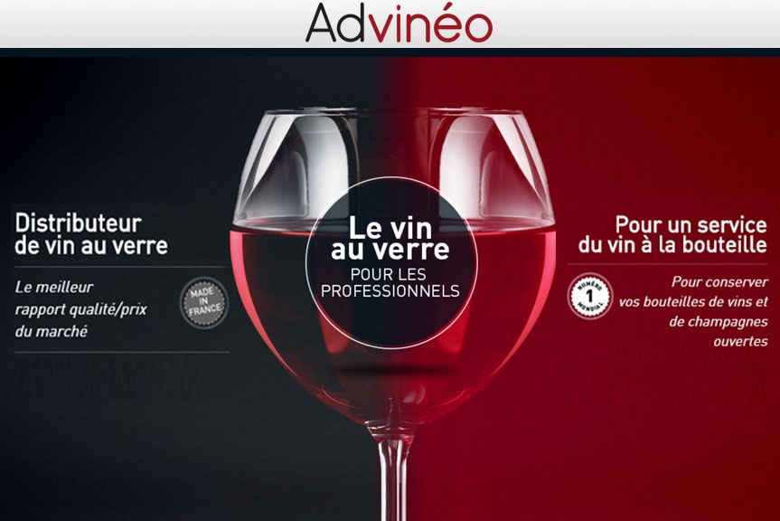 Advineo « paye » votre distributeur de vin au verre !