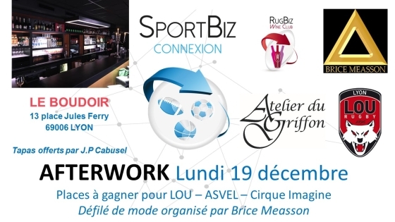 AFTERWORK SportBiz Connexion le 19 décembre