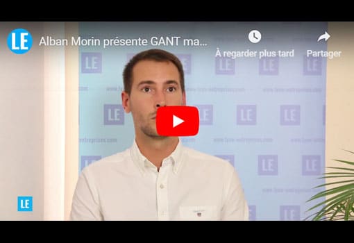 Alban Morin présente GANT magasin de vêtements