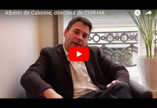 Albéric de Calonne, directeur de CHR-HA