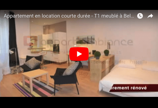 Appartement en location courte durée – T1 meublé à Bellecour